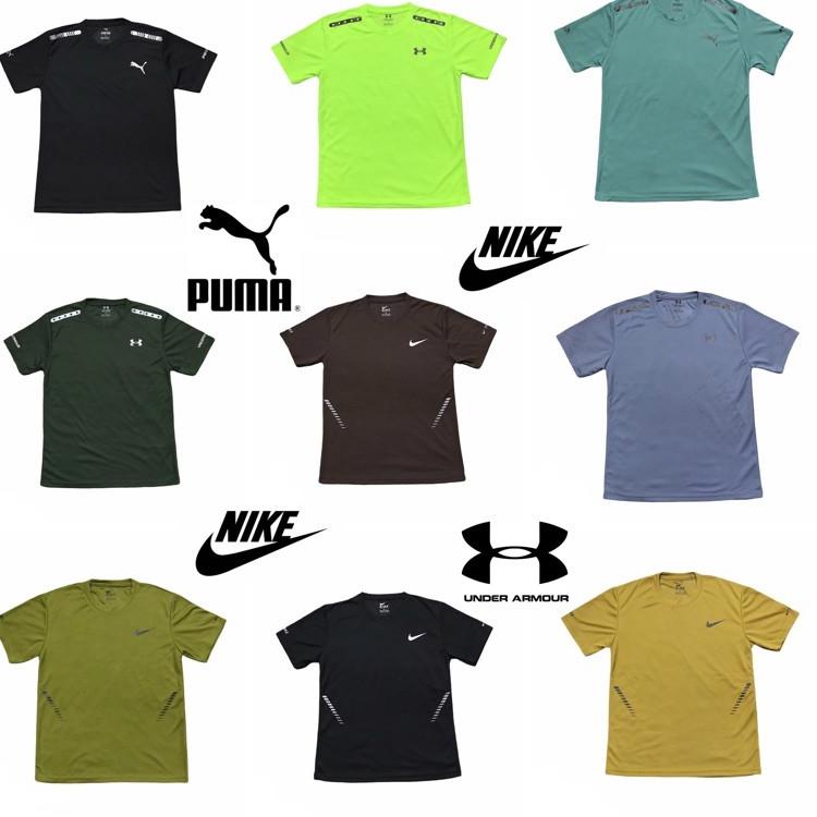 Terbaik.. Kaos Training "PRIA" / Olahraga / Kain "Corak"_02