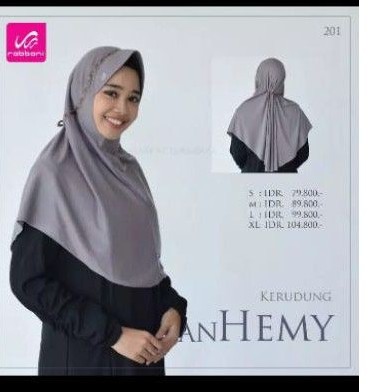 Jilbab sekolah  Rabbani ORI murah HEMY original rabbani