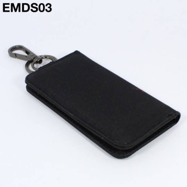 EMDS03 Dompet STNK Motor Mobil - gantungan kunci keychain hitam