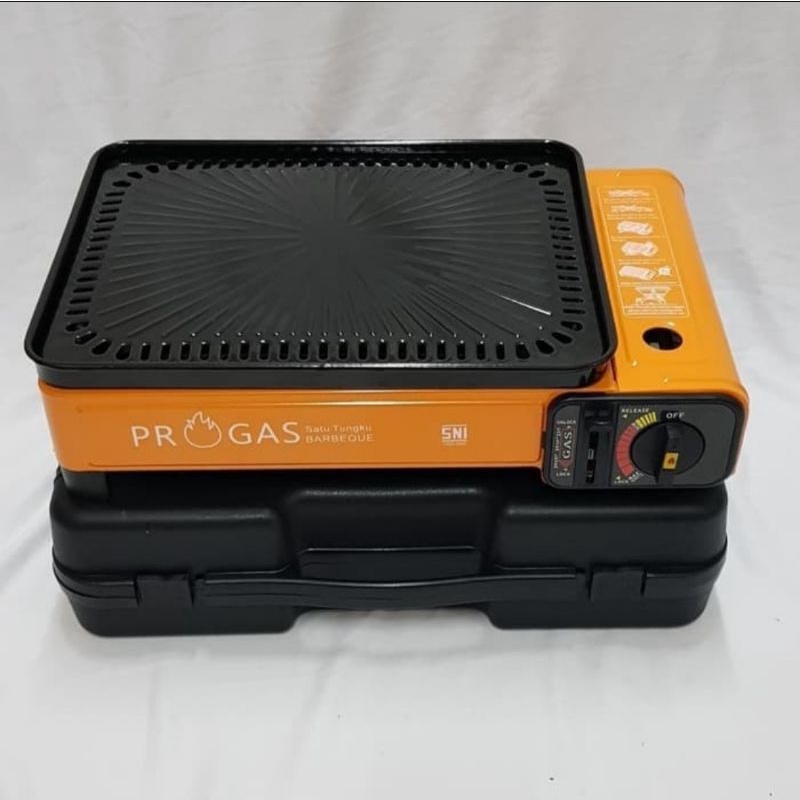 Kompor Grillpan Portable Progas / Kompor Panggang Progas