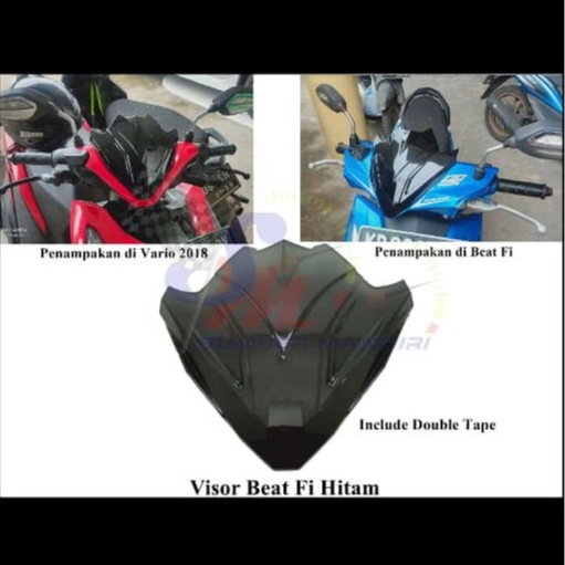 Visor Vario 125/Vario 150 New,Beat Fi Model Transformer Winshield Vario 125/Vario 150 New Keyless 2018 Sampai 2020 Winsil Vario 125/150 New,Beat Fi