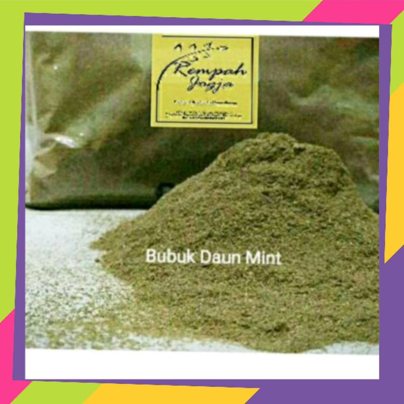 

DAUN MINT | BUBUK REMPAH HERBAL | REMPAH TRADISIONAL | 100% PRODUK ORIGINAL