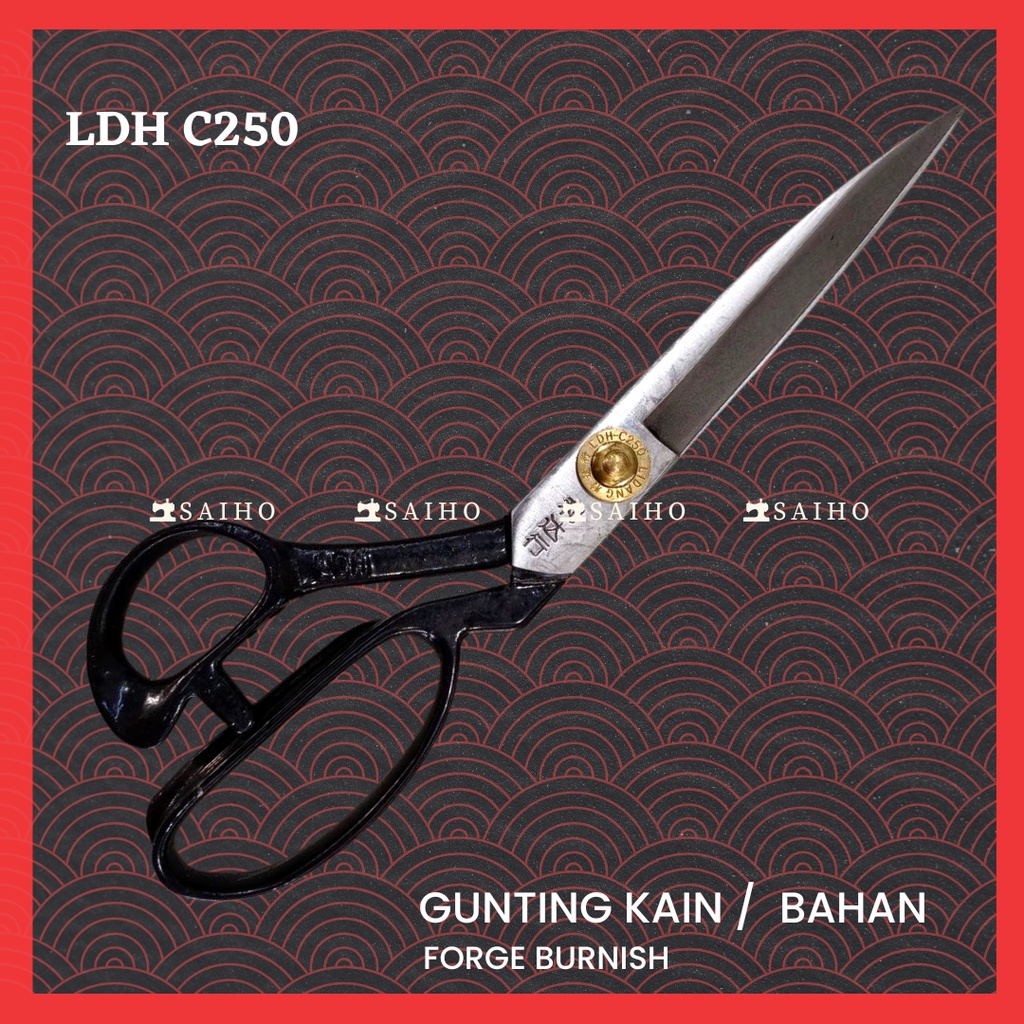 [LDH] Gunting Kain / Bahan / Fabric - Forge Burnish