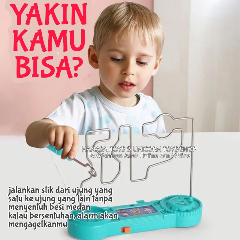 Electric maze mainan seru untuk anak maupun dewasa