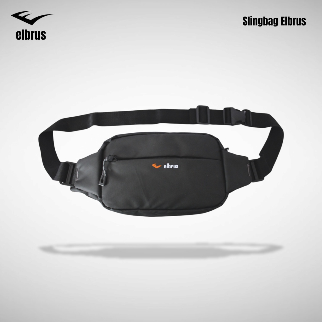 Waistbag selempang elbrus pria waterproof two face bolak balik