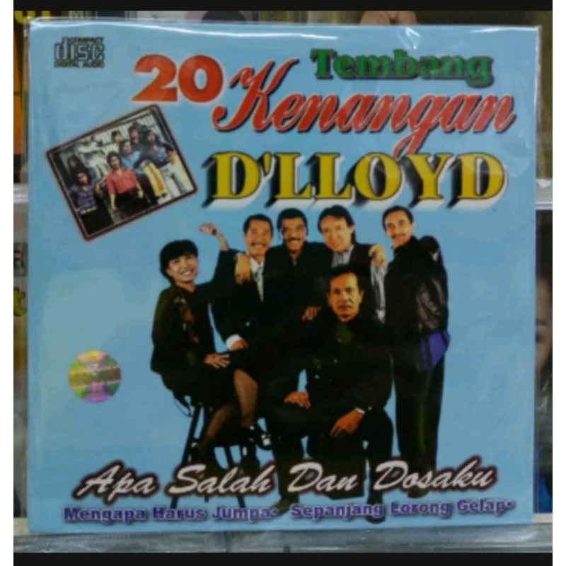 VCD Original 20 TEMBANG KENANGAN D LLOYD