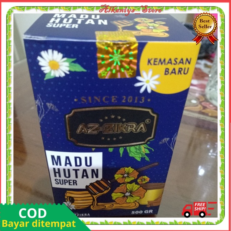 Madu Az Zikra Hitam Manis Asli Original 100 Az-zikra Madu Super Kualitas Terbaik Promo BPOM-Hutan Su