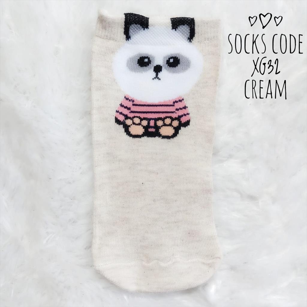 KAOS KAKI REMAJA/DEWASA MOTIF ANIMAL XG32 SOCKS SOCK