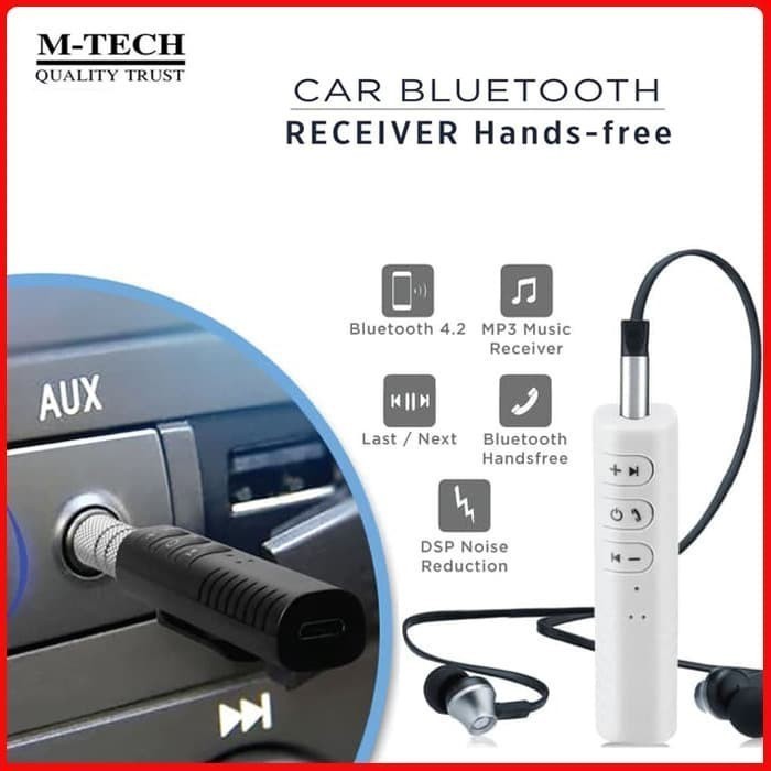 Bluetooth Wireless Audio Receiver Dongle Music Receiver AUX 3.5mm