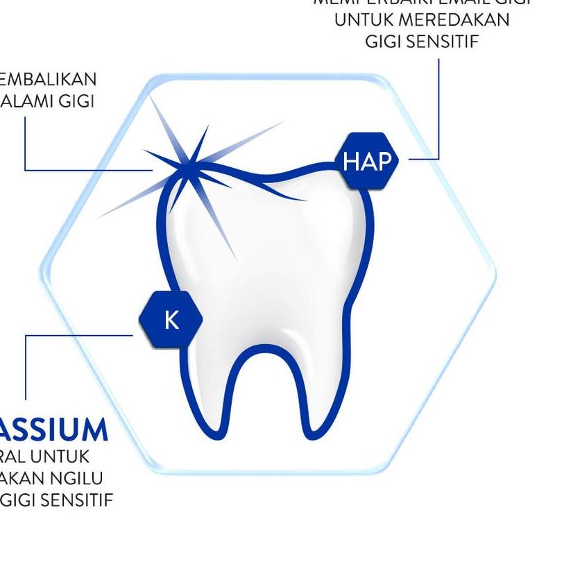 ✸ Pepsodent Sensitive Mineral Expert Pasta Gigi Whitening Pasta Gigi Sensitive 100G ۞