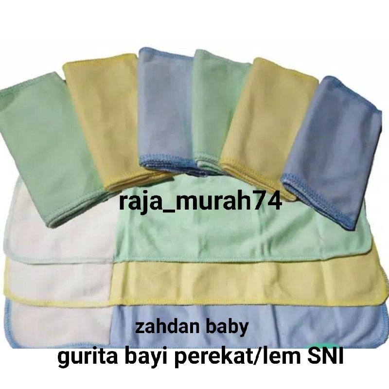 6 pcs gurita bayi lem polos zahdan SNI