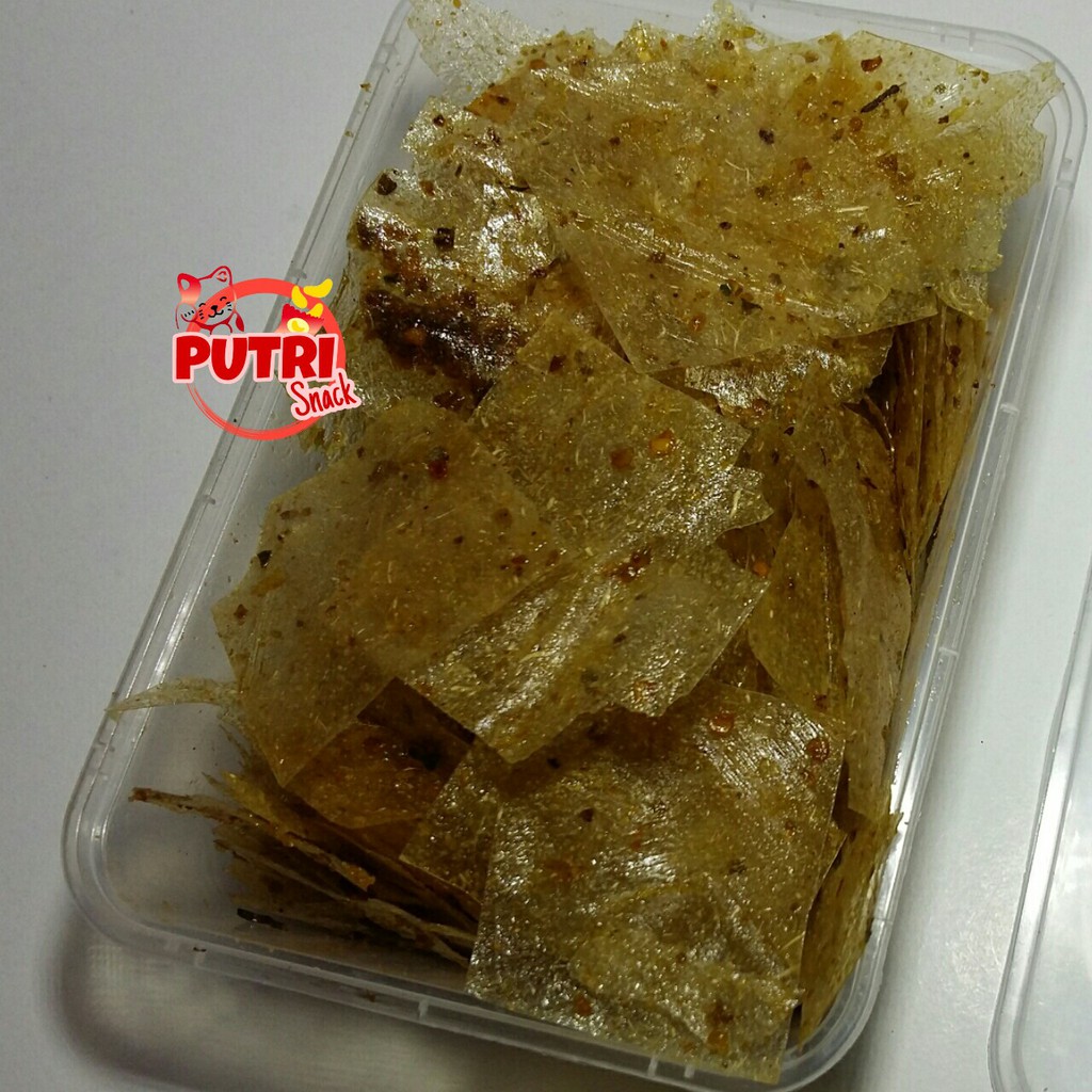 Keripik Kaca Beledag Kemasan Box Extra Daun Jeruk