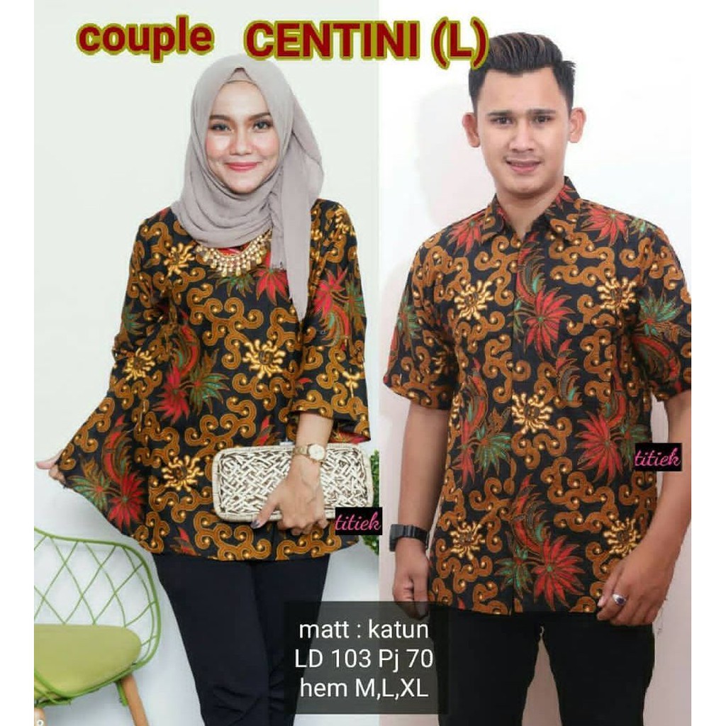 GROSIR BATIK COUPLE CENTINI