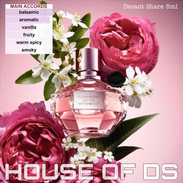 Decant Sample Flowerbomb Nectar EDP 1ml/3ml/5ml