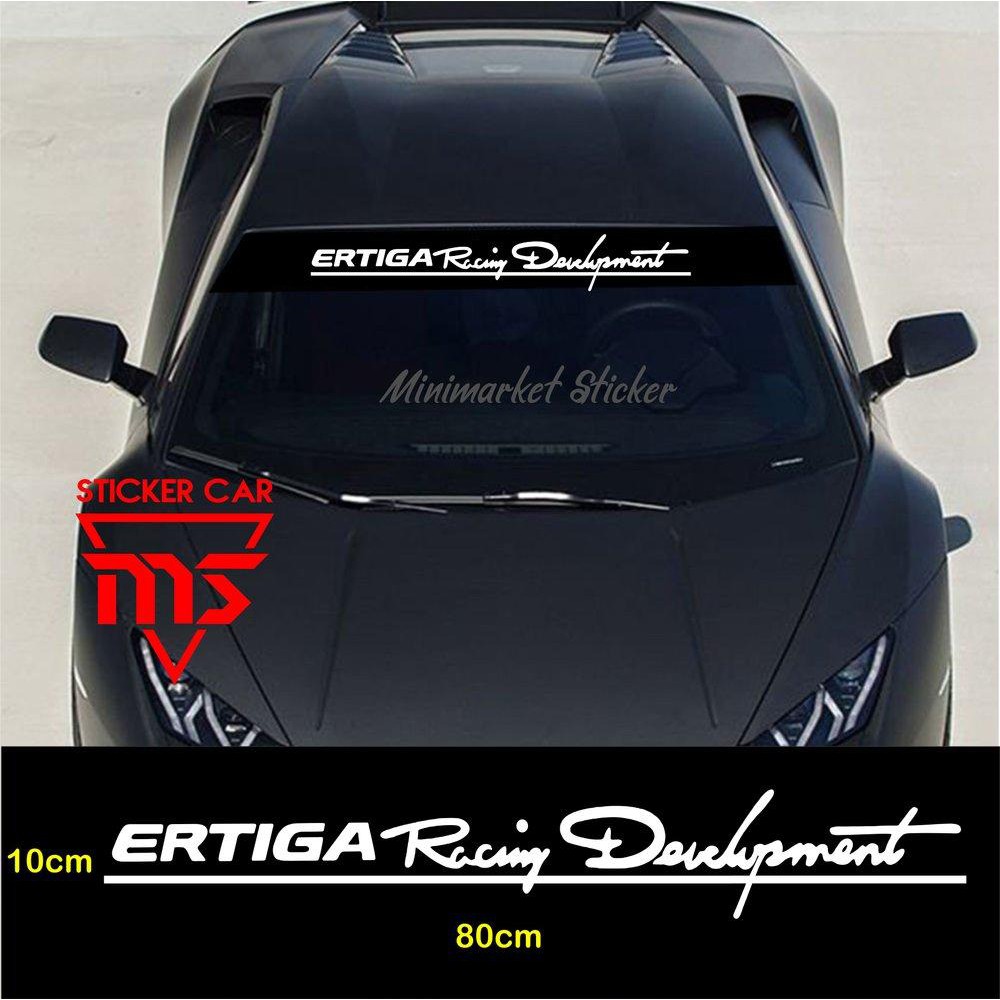 Sticker Stiker Srtiga Kaca Cutting Sticker Mobil Suzuki Ertiga