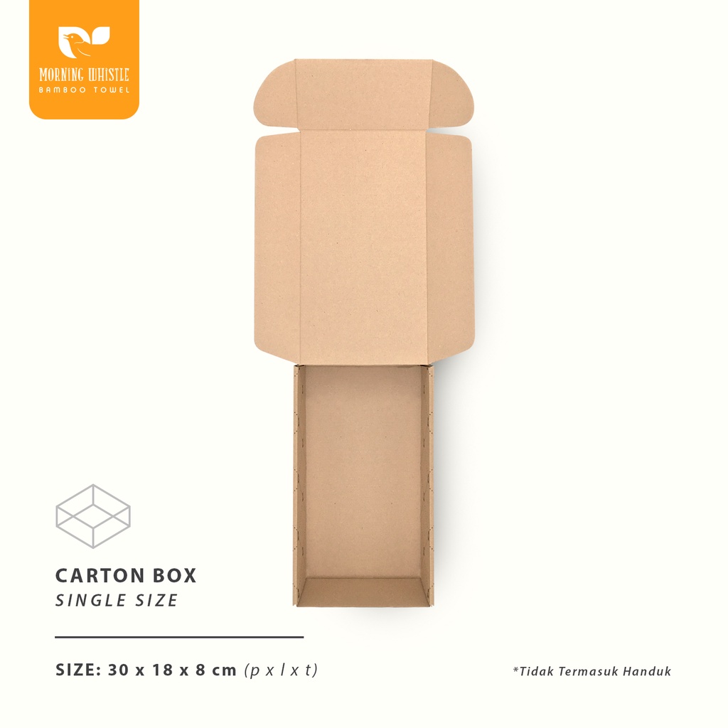 Carton Box Packaging Single/Couple Morning Whistle by Terry Palmer 30x18x8 cm/ 33x33x8 cm