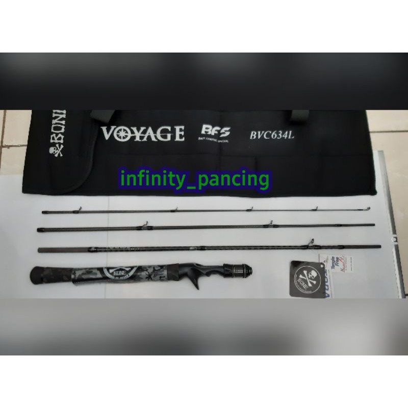 BONE VOYAGE Travel Rod  BVC634L  BFS (Bait Finesse Special)