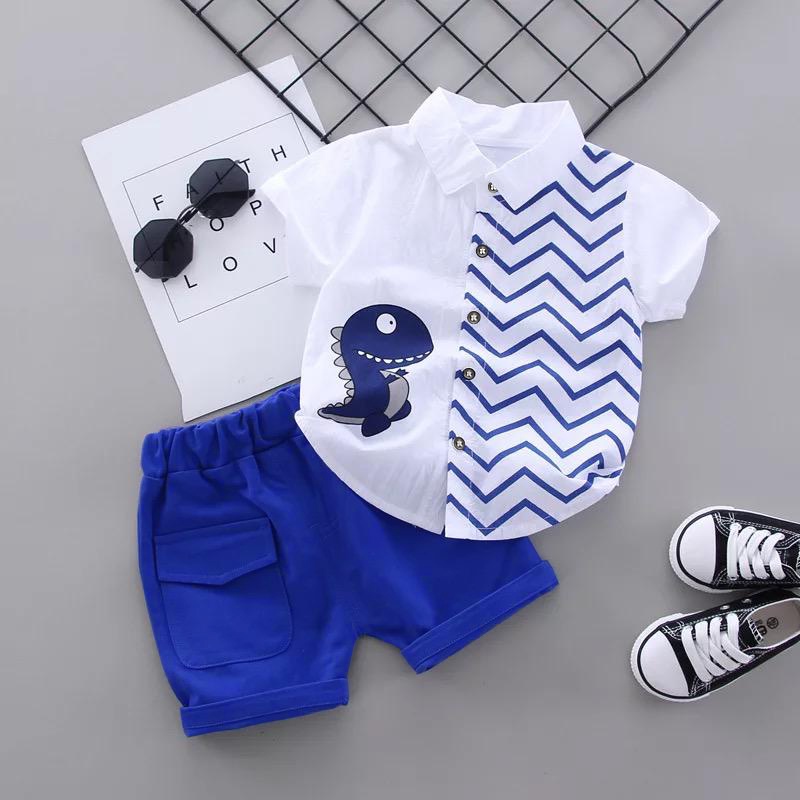 Set Baju Anak Laki Laki Umur 1 2 3 4 Tahun Setelan Anak Laki Terbaru 2022 Original Cotton Kombinasi 