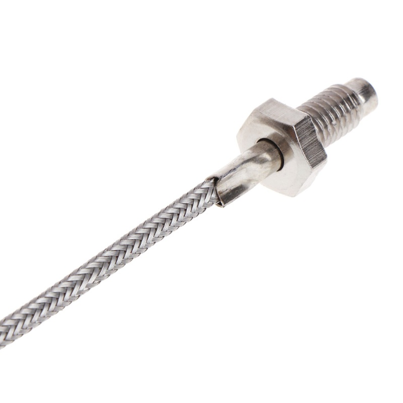 Gro K Type Thermocouple Spring Type Temperature Sensor Probe 2untuk Kabel M Untuk PID Temperature Controller Metal