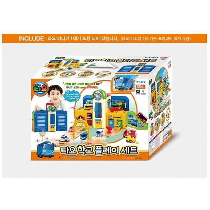 Tayo The Little Bus Tyt-114002 Tayo School Play Playset - Termurah 