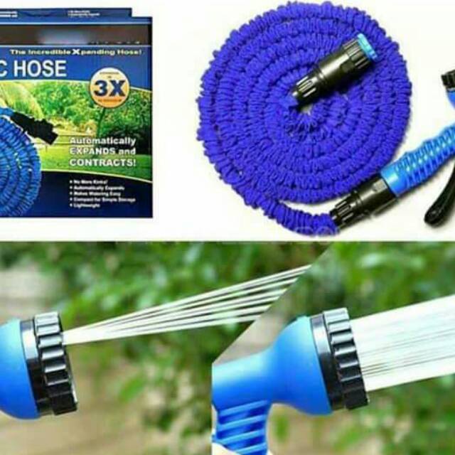 Alat Ajaib Selang Semprot / Selang Magic Hose 22.5m 75ft Semprotan Air Gun Sprayer 22,5 M