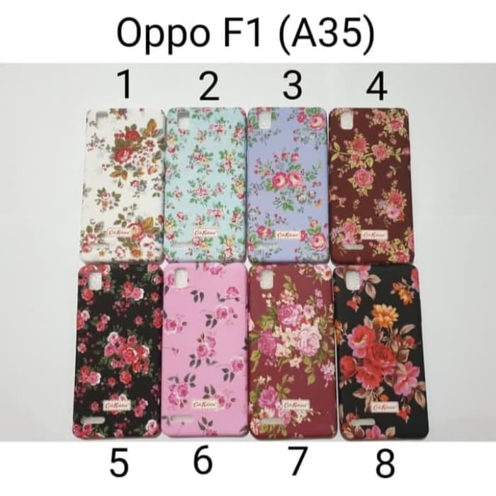Case Ultrathin CK Flower For Oppo F1/ Softcase Oppo F1 A35