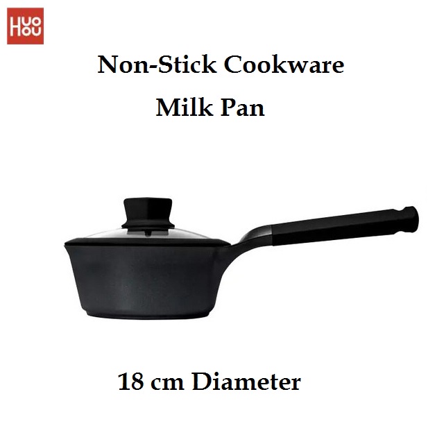 HUOHOU HU0071 - Non-Stick Cookware Milk Pan - 18cm Diameter