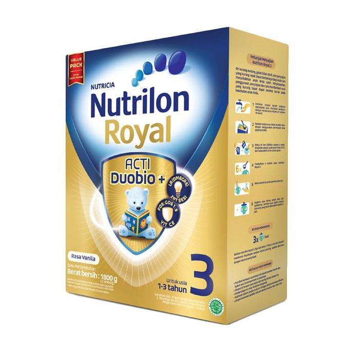 

[[BISA COD]] NUTRILON ROYAL 3 VANILA BOX 1800GR KOMPLIT Kode 812