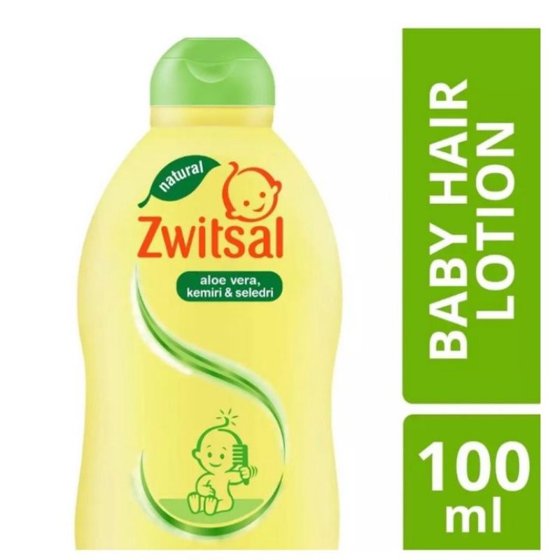 Zwitsal Baby Hair Lotion Aloevera 100ml / Hair Lotion Zwitsal