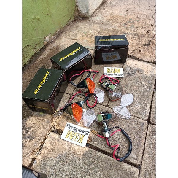 Riting CB Diamond LED Double Mika 1 Set sen diamon LED /riting diamon LED (isi 2pc /1set dobel mica