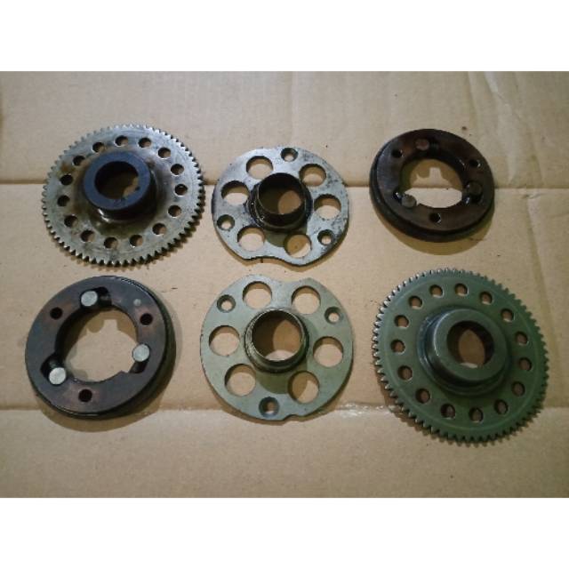 One Way Doubel Stater Yamaha Fiz R Force One Original Copotan Motor