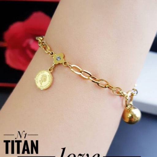 Titanium gelang wanita cantik t144