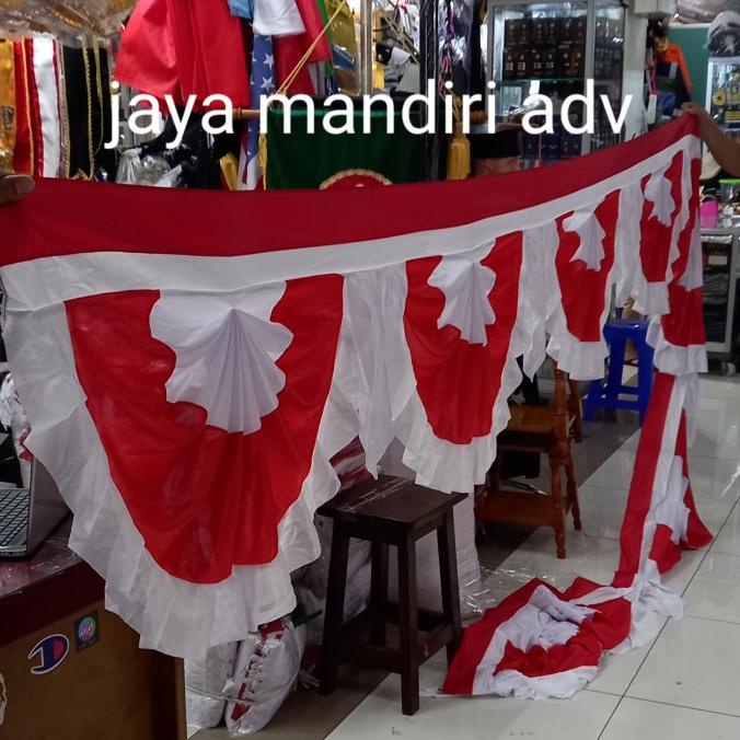 umbul umbul merah putih gelombang