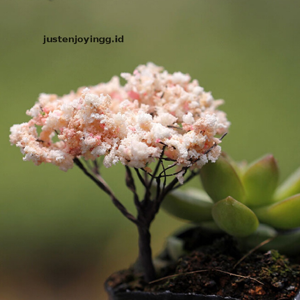 Ornamen Miniatur Pohon Untuk Rumah Boneka