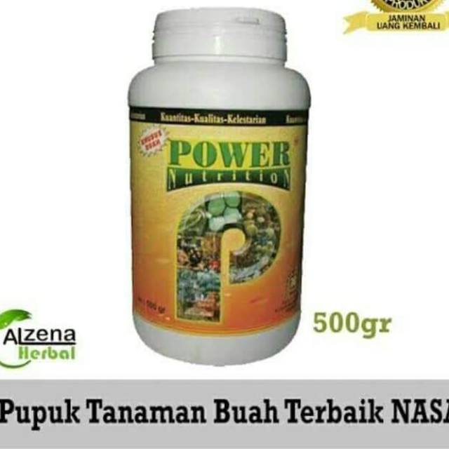 Pupuk organik pelebat buah power nutrisi nasa