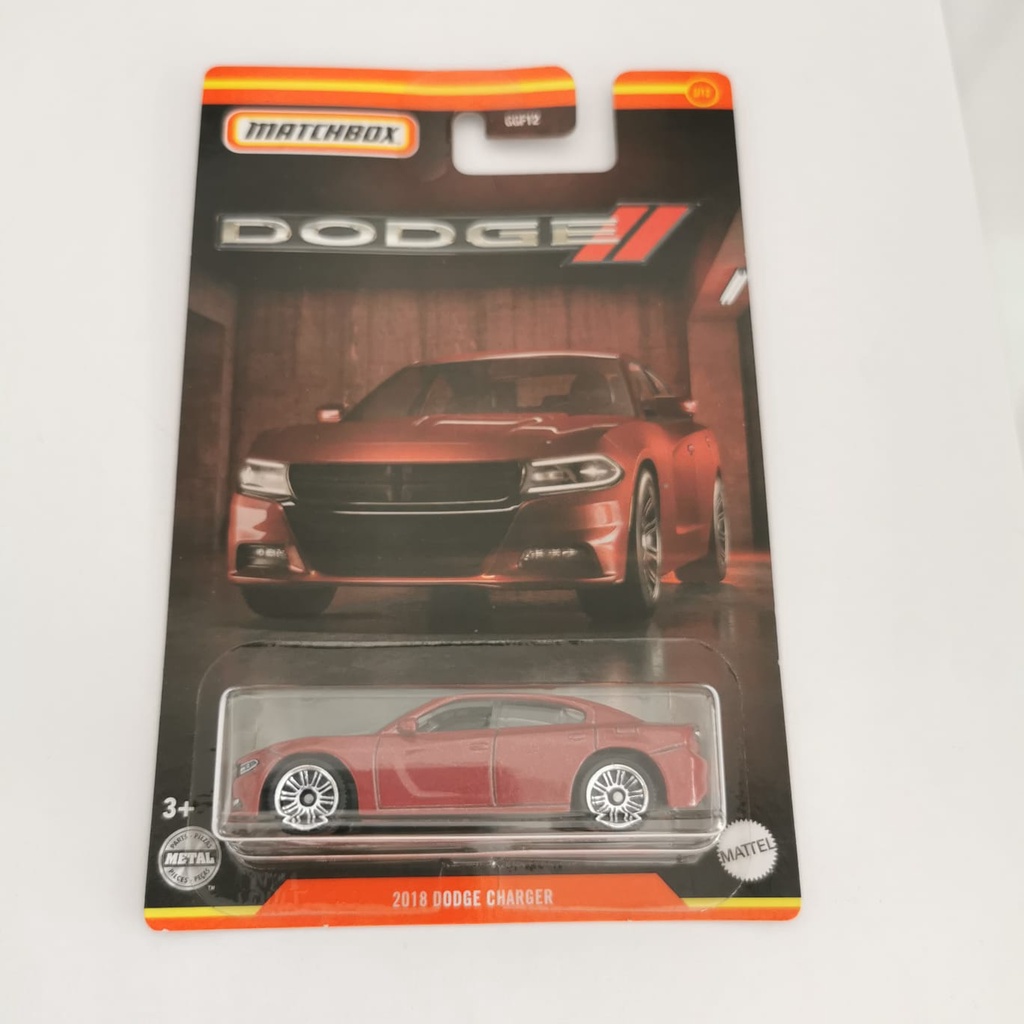 Matchbox 2018 DODGE CHARGER Merah | DODGE SERIES | MBX Mobil Mainan