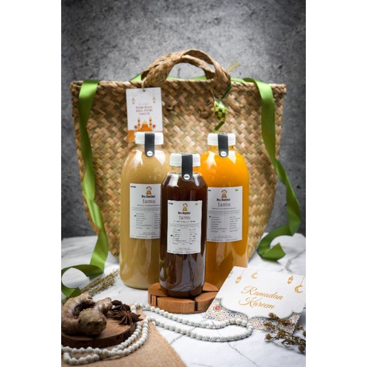 

Parsel lebaran hampers jamu parcel ramadan set B