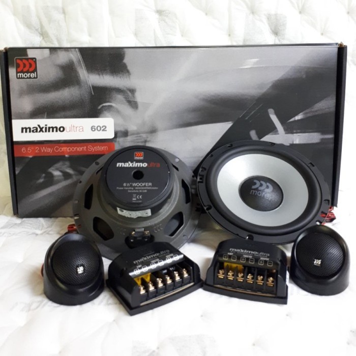 Morel Maximo Ultra 602 Speaker Split 2 Way Morel Original dan Resmi