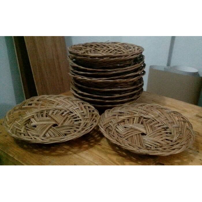 PB Piring Lidi Anyam