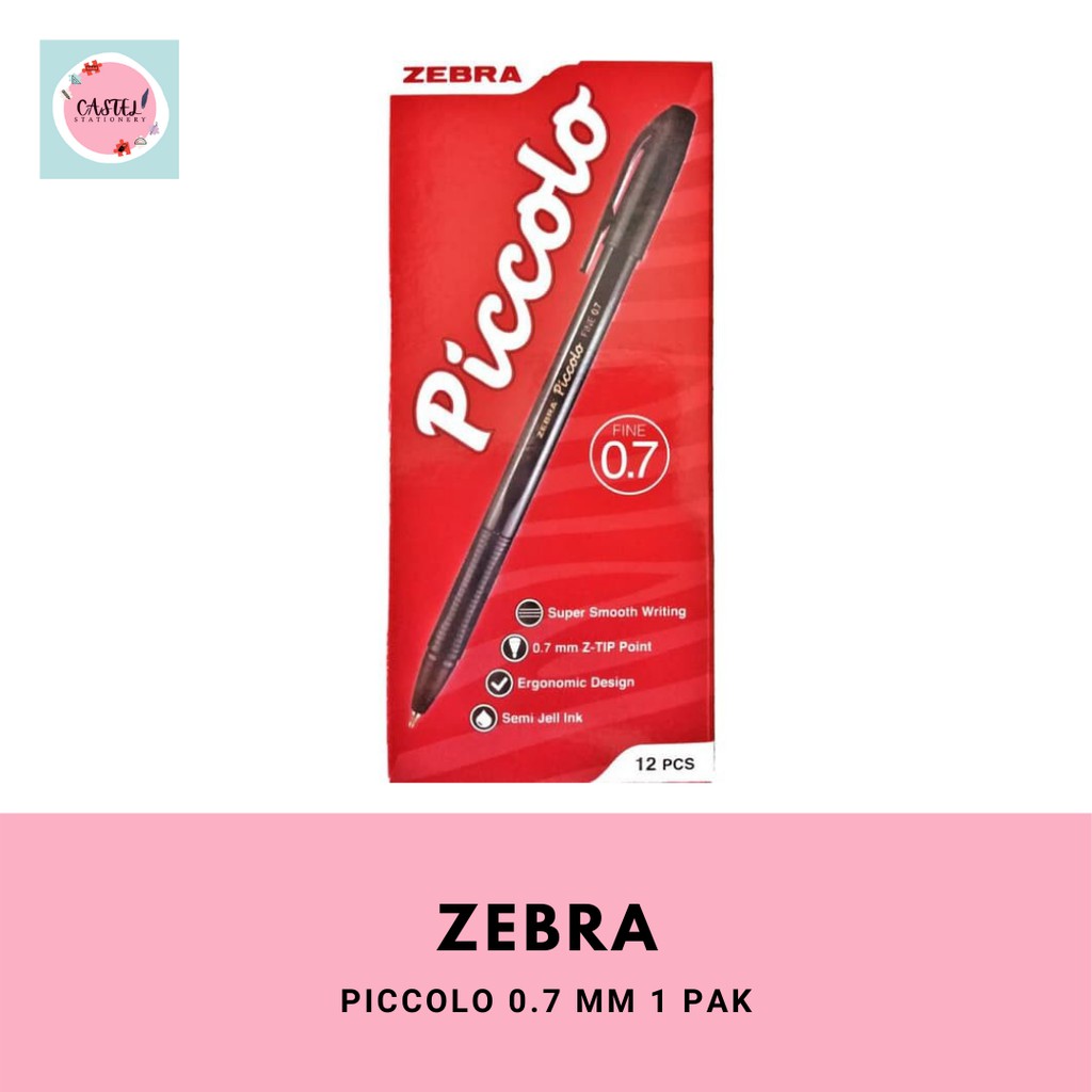 

Zebra Pen Piccolo 0.7 mm 1 pak
