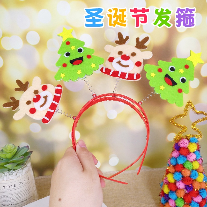 DIY BANDO Versi NATAL FELT / ART &amp; CRAF / Edukasi Anak / BAndo Anak