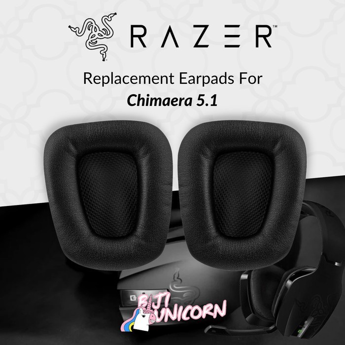 Earcup Earpad Ear Cushion Headset For Razer Chimaera 5.1 Wireless Busa