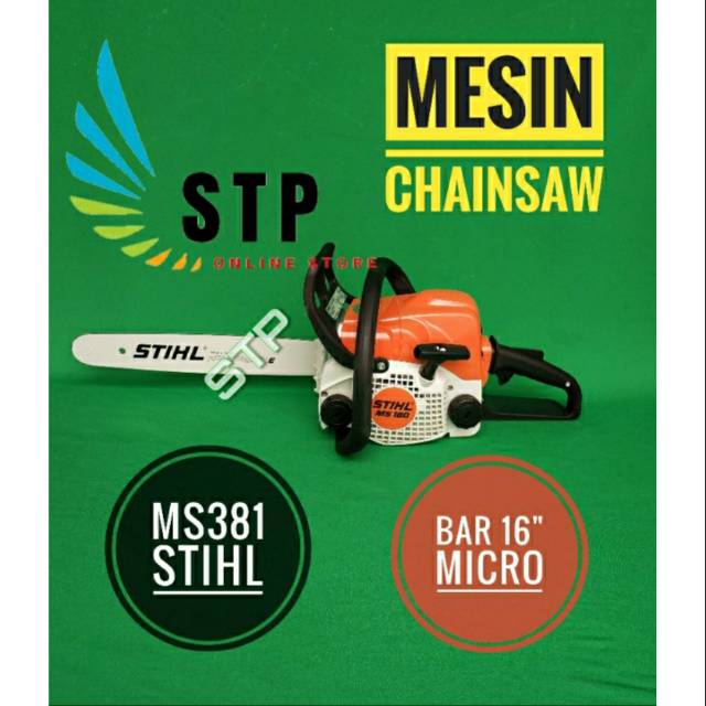 Chainsaw MS180 bar 16in micro STIHL