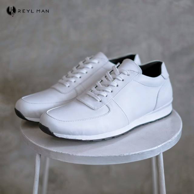 REYL ALLEGRO - Sneakers Pria | Sepatu Sneakers Pria Gaya Trendy Kampus Traveling  Original Leather