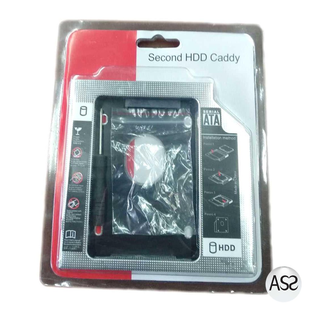 ASS Shop - Universal 2.5 inch HDD Caddy 12.7mm SATA to SATA - TSR122