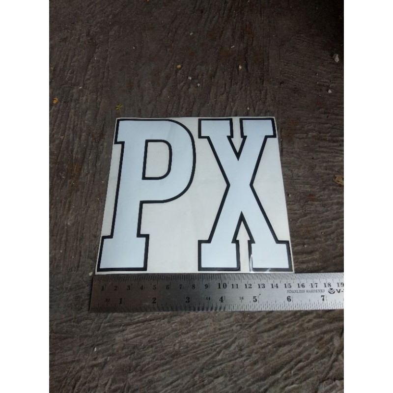 Stiker Vespa PX