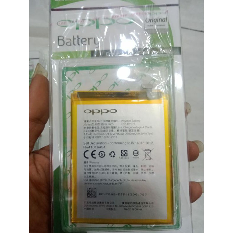 Baterai tanam hp Oppo Neo 7/ A33 / hp Oppo 33W/ hp Oppo F1/hp Oppo F1F Baterai tanam Oppo BLP605