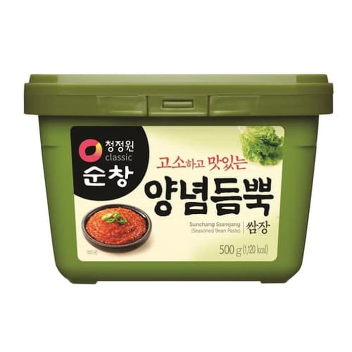 

SSAMJANG 500 GRAM. SOYBEAN PASTE SAMBAL .TAUCO. SUNCHANG DAESANG