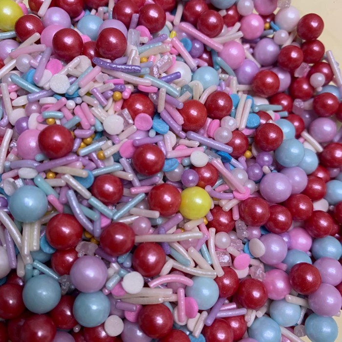 

SPRINKLE CANDY MIX CAKE DECORATION - HIASAN KUE 50 GR