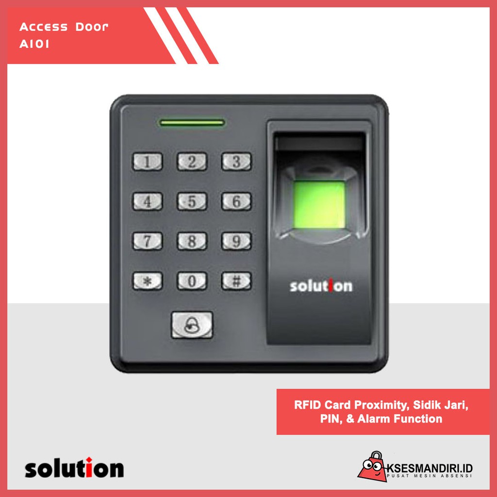 Mesin Absensi Fingerprint dan Access Door Solution A101